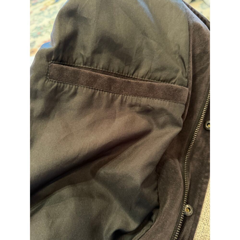 Levi’s Men’s Black Faux Suede Lined Full Zipper Snap Western Jacket Shacket Sz L - Picture 12 of 14